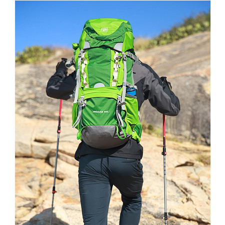 探路者/TOREAD 探路者秋冬户外男女通用耐磨防雨60升徒步登山双肩背包ZEBE90890