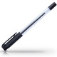 得力/deli  s52中性笔碳素笔水笔签字笔黑笔文具书写笔8支装