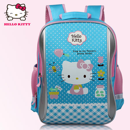 HelloKitty小学生女童护脊椎贵族书包 双肩包时尚精品女包