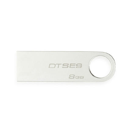 金士顿（Kingston） DataTraveler SE9 8GB 金属U盘 银色图片