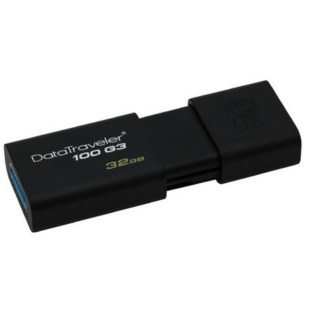 金士顿（Kingston）DT100G3 32GB USB 3.0 U盘 黑色图片