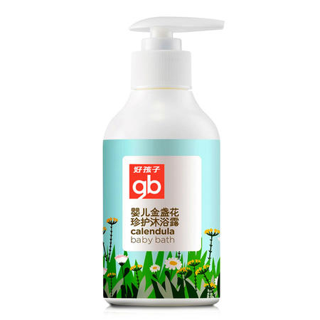 好孩子婴儿沐浴露 宝宝金盏花珍护沐浴露220ml