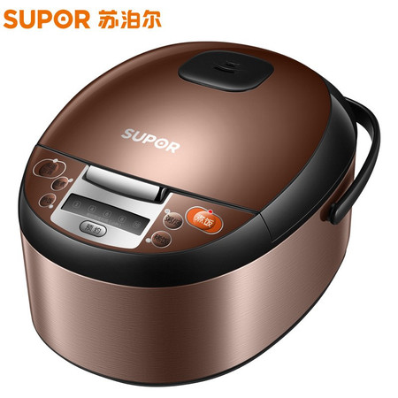 SUPOR 电饭煲SF40FD6188 豪华智能立体加热电饭锅 定时预约 金属机身陶晶厚釜内胆