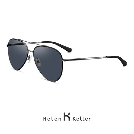 海伦凯勒2019新款偏光太阳镜男个性驾驶眼镜潮流飞行员墨镜H8859图片