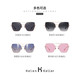 海伦凯勒2019新款多边个性潮流墨镜优雅大框太阳眼镜女H8811
