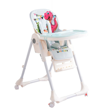 爱瑞宝 儿童餐椅多功能宝宝婴儿餐椅便携式可调挡可折叠BB吃饭餐桌椅ACE1015