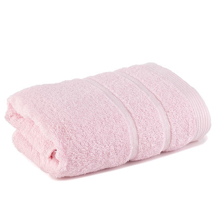 洁丽雅（Grace）毛巾家纺纯棉标准成人素色条纹洗脸大毛巾7375