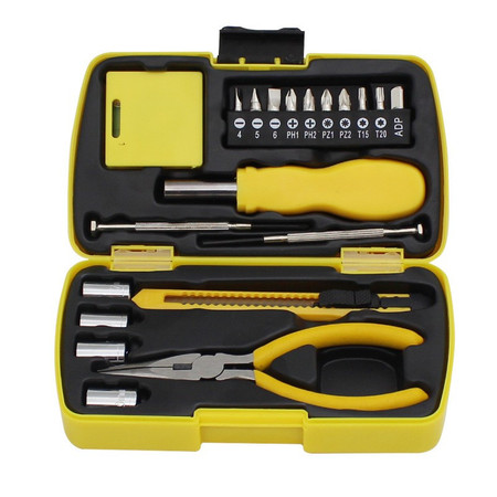 瑞德（CREST）工具组套家用五金工具组合套装小黄盒组套128020图片