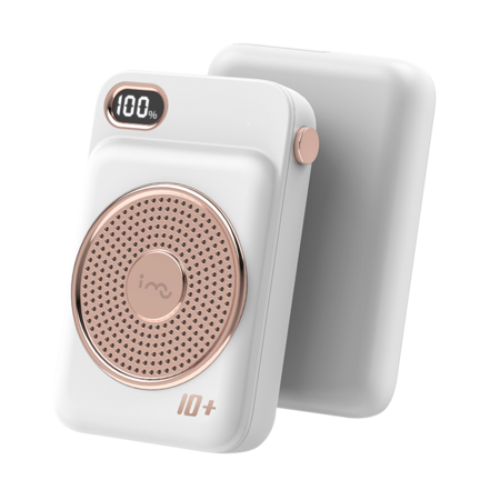 幻响（i-mu）小唱机移动电源10000毫安小巧便携可爱迷你大容量复古充电宝HD-P03