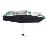 蕉下 口袋单层五折太阳伞防晒遮阳伞小巧便携雨伞女晴雨两用口袋花影