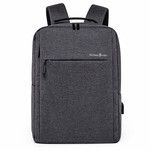 维多利亚旅行者 双肩包男士商务时尚背包防泼水笔记本电脑包V9777 灰色