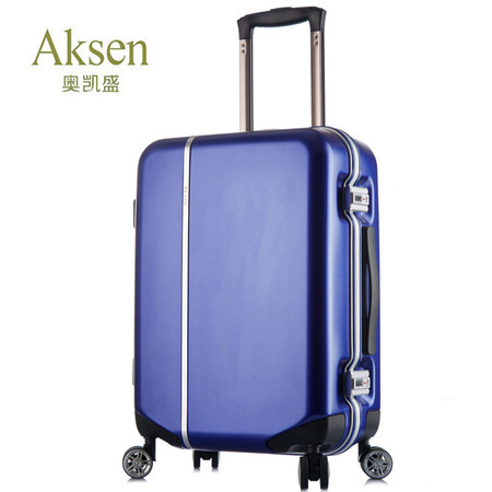 奥凯盛（AKSEN）铝框28英寸行李箱360度8轮万向轮密码拉杆箱8236-28图片