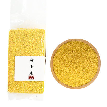 鹤来香  黄小米新米 金谷小米 500g/袋图片