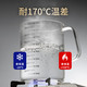 拜格（BAYCO）高硼硅玻璃+不锈钢+硅胶垫滤油壶2000ML储油罐BS4141