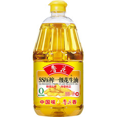 鲁花 食用油5S物理压榨 一级 花生油1.8L