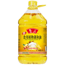 鲁花 大豆食用植物调和油 5L