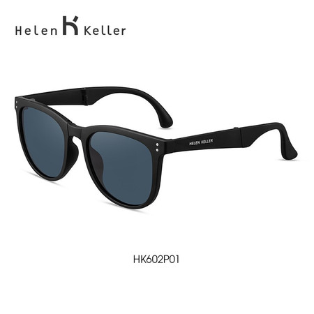 海伦凯勒墨镜折叠太阳镜男款超轻偏光镜女士开车便携防晒驾驶眼镜HK602