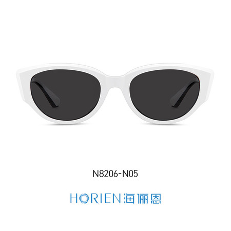 海俪恩新款太阳镜复古摩登镜显瘦小框N8206
