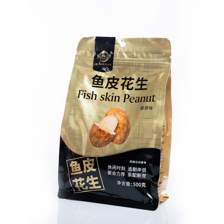 天生好果 鱼皮花生500g/袋图片