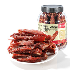 味滋源 风干鸡胸肉条 五香味/麻辣味500g*1罐