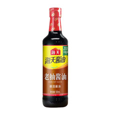 海天 老抽酱油PET瓶装点蘸凉拌炒菜500ml/瓶