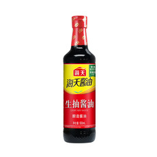 海天 生抽酱油酱油炒菜烹饪凉拌点蘸PET瓶500ml/瓶