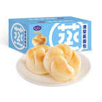 港荣 蒸面包营养早餐手撕面包淡奶味460g/箱