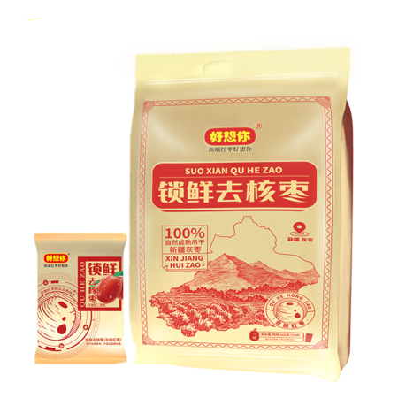 好想你 一级锁鲜去核枣660g/盒