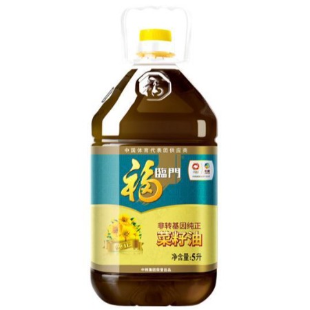 福临门/FULINMEN 【城口优鲜】非转基因纯正菜籽油（5L/桶）