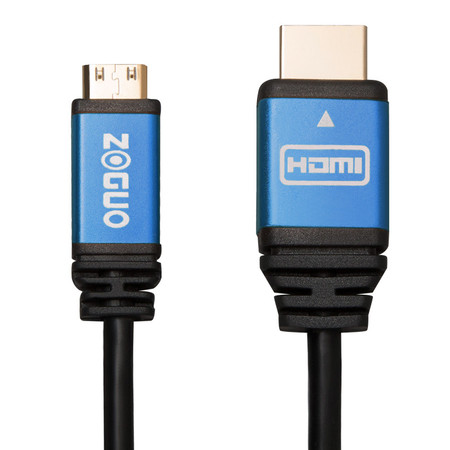 中视讯高清2.0版mini HDMI转HDMI线1米 H-10-1图片