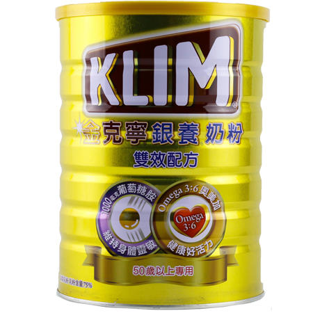 [台灣製造進口] 金克寧_銀養奶粉-雙效配方-1.5kg/罐