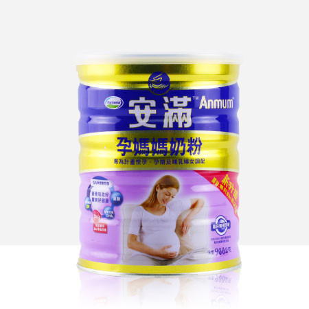[台灣製造進口] 安滿_孕媽媽奶粉-900g/罐  (每100g約¥18.66)图片