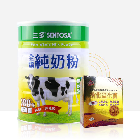 [台灣製造進口] 三多全脂奶粉酵素組合图片