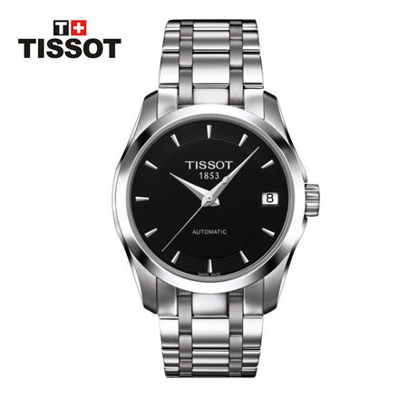 天梭 Tissot-库图系列机械女表  腕表 女士手表 T035.207.11.051.00图片