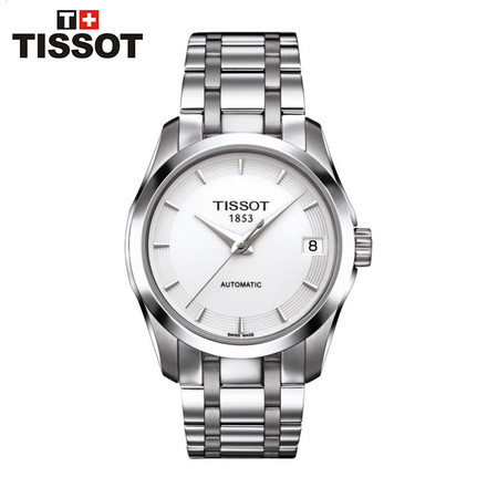 天梭  Tissot-库图系列   机械女表  腕表 女士手表 T035.207.11.011.00图片