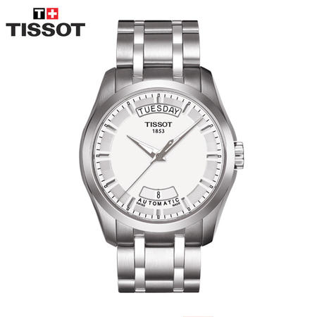 天梭 Tissot-库图系列   机械男表 腕表 男士手表 T035.407.11.031.00图片