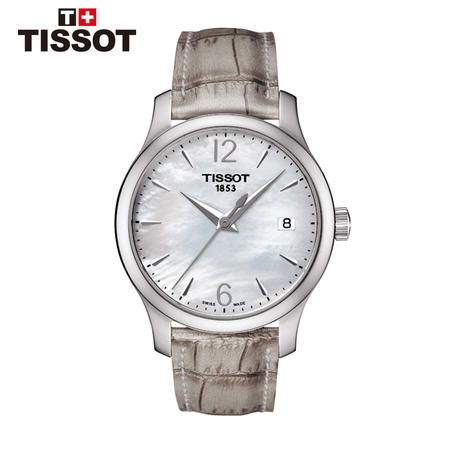 天梭  Tissot-俊雅系列 石英女表 腕表 女士手表 T063.210.17.117.00图片