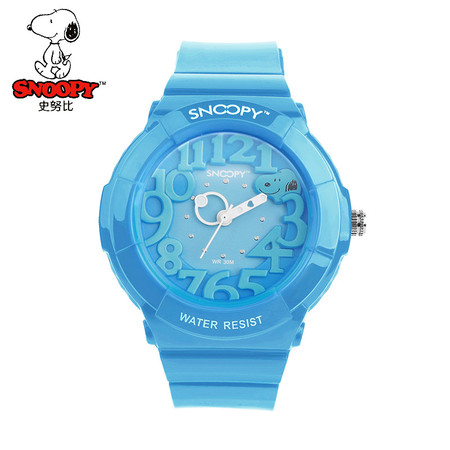 史努比 (Snoopy）儿童手表  运动系列 SNW741-2583 蓝色图片