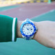 New Balance 新百伦 橡胶喷涂腕表 手表 28-504-003 蓝色