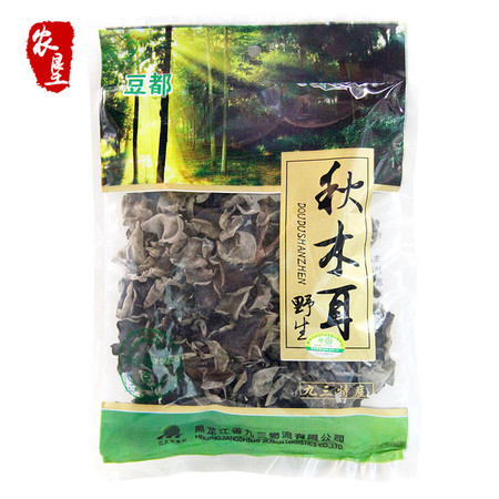 【农垦 黑龙江】豆都 野生秋木耳125g/袋*2图片