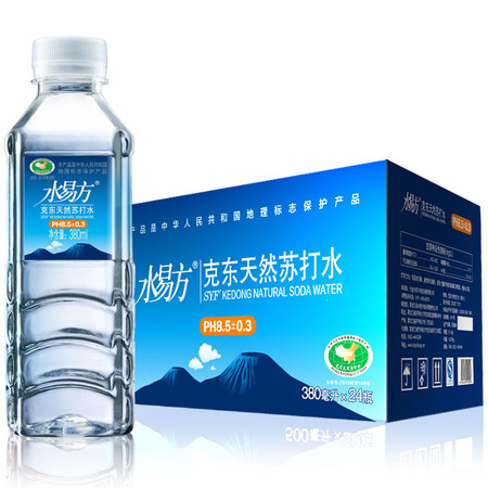 水易方/SYF 克东天然苏打水500ml*20瓶  /380ml*24瓶 可选图片