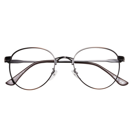 音米 （INMIX）明星佩戴款眼镜框 潮流复古圆框眼镜框架男  防辐射眼镜