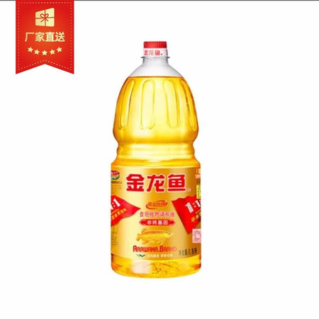 金龙鱼 黄金比例食用植物调和油1.8L