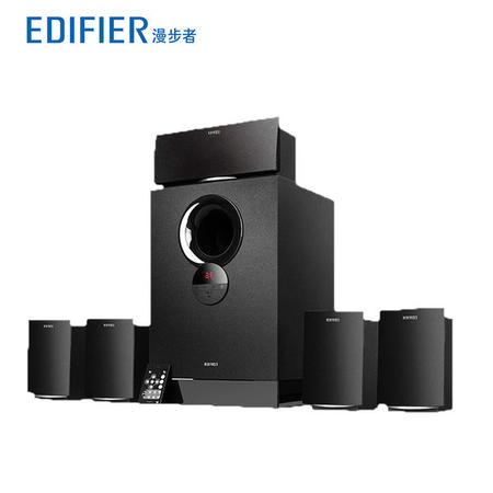 Edifier/漫步者 R501TIII 蓝牙5.1电脑音箱重低音炮家庭影院-黑色图片