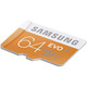 三星 SAMSUNG MicroSD存储卡手机内存卡TF存储卡 64GB（48MB/s）升级版EVO