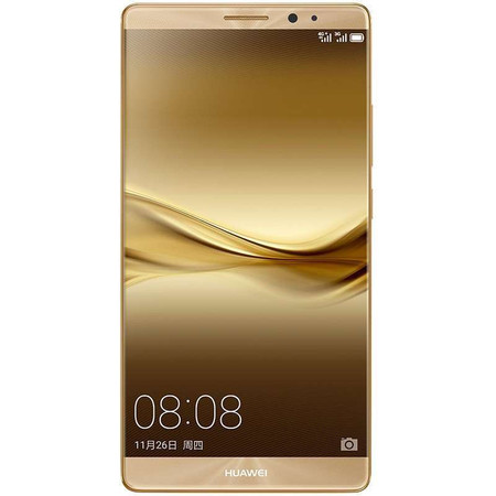 华为 HUAWEI Mate8 双卡双待 全网通4G手机 香槟金 4G RAM+64G ROM高配图片