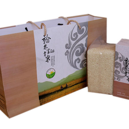 海南特产 定安翰林富硒贡米 活动促销 10斤礼盒简装图片