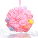 彩色海绵洗澡球搓澡可挂式沐浴球背搓浴擦可爱沐浴球