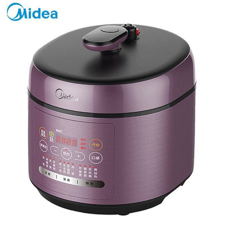 美的/MIDEA 家用智能电压力锅 高压锅双胆多功能饭煲5升 MY-SS5042P图片