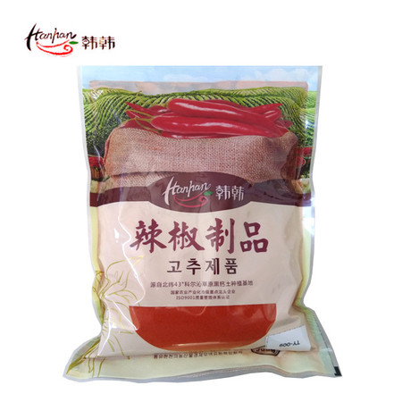 【白城馆】吉林白城东北辣椒 制品 天意 农产品 韩韩 辣椒粉500g/袋图片